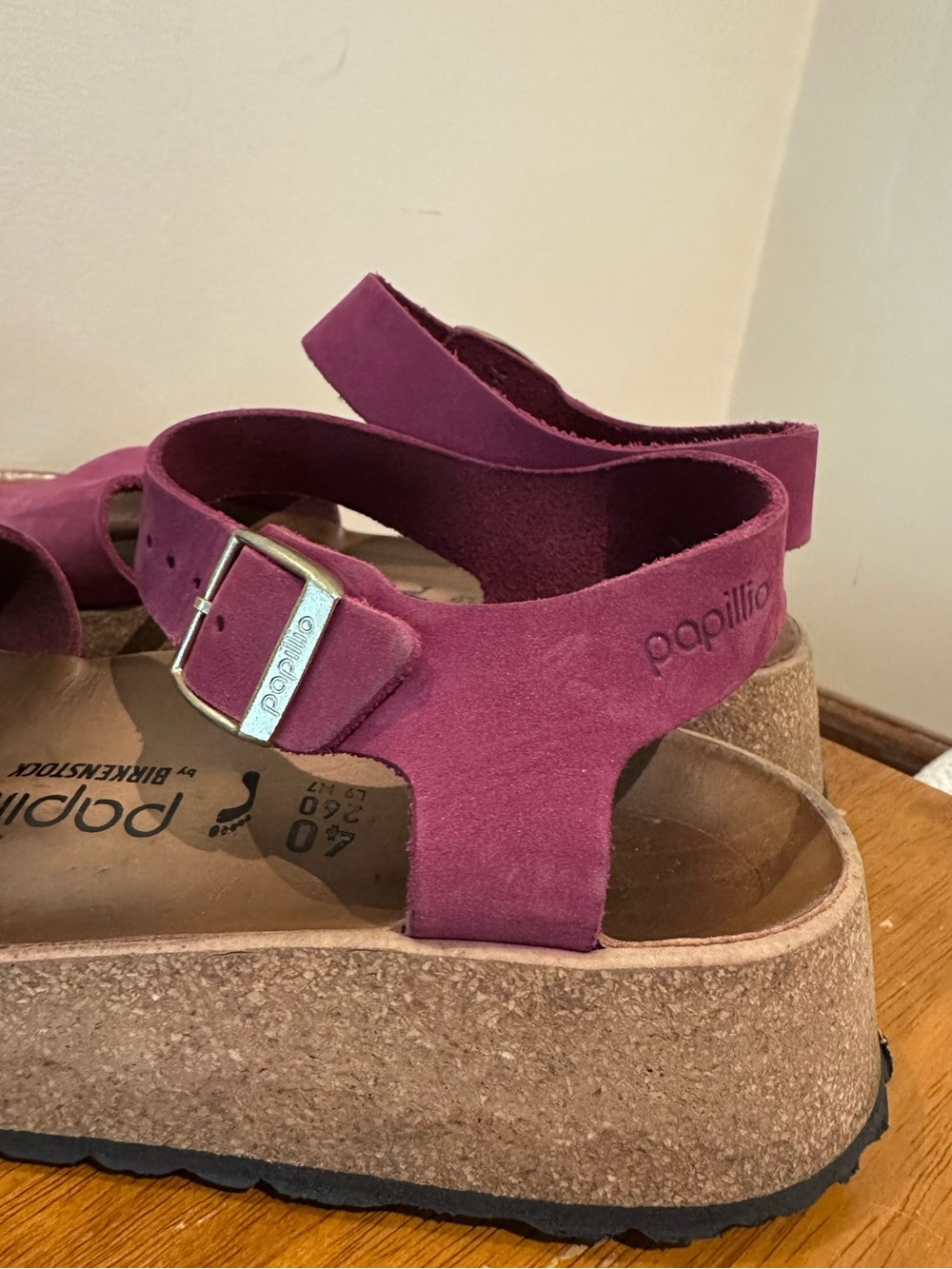 Birkenstock Papillio Glenda Platform Leather Sandals - Picture 5 of 6